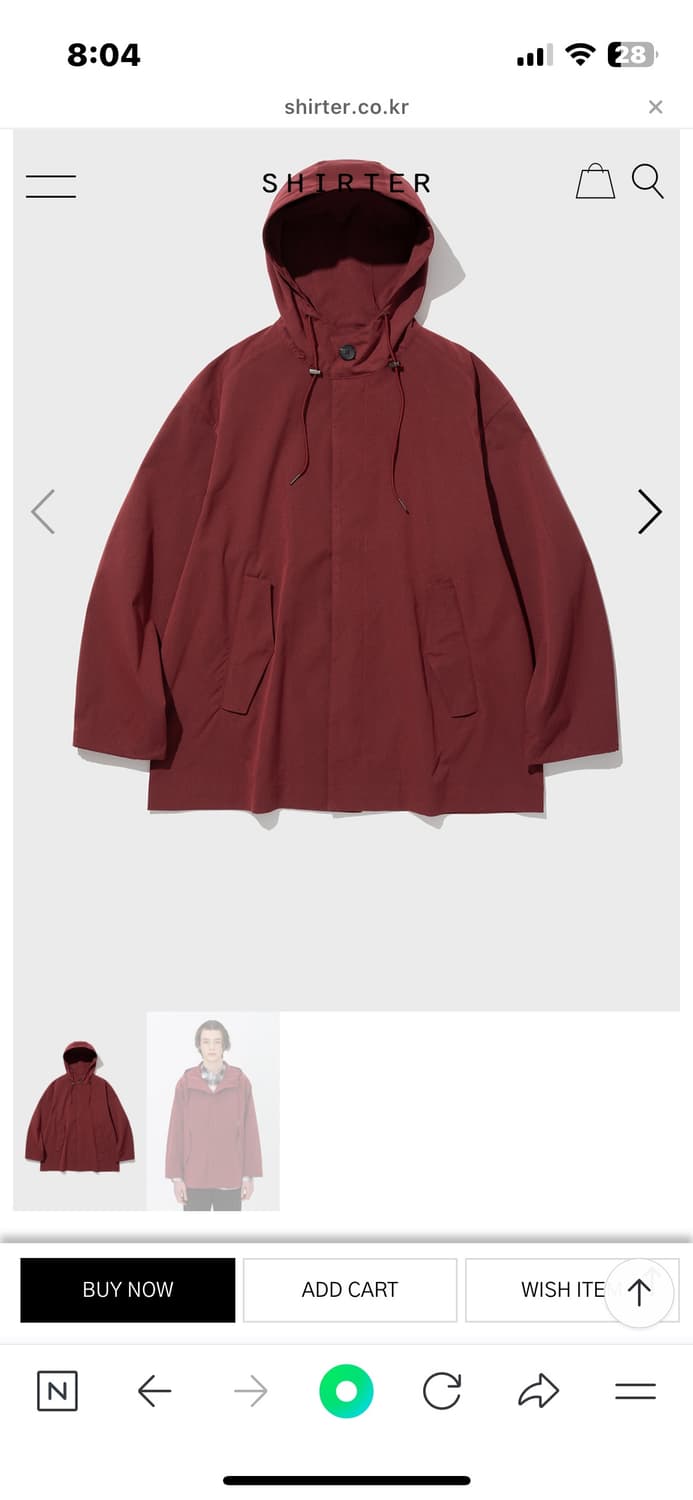 shirter paka red 상품이미지1