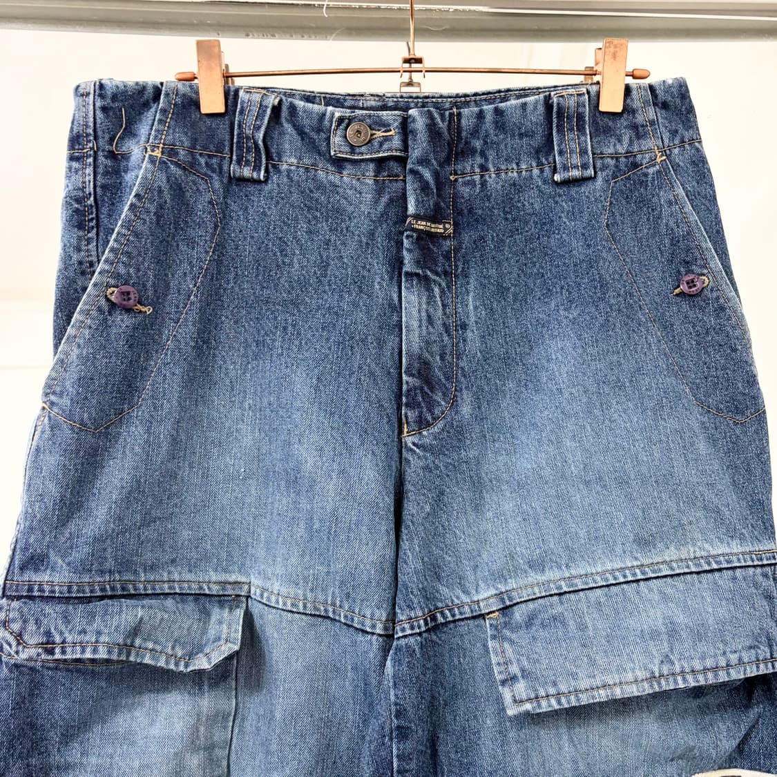 마리떼 프랑소와 저버 90s 테이핑 셔틀 데님 팬츠 상품이미지6