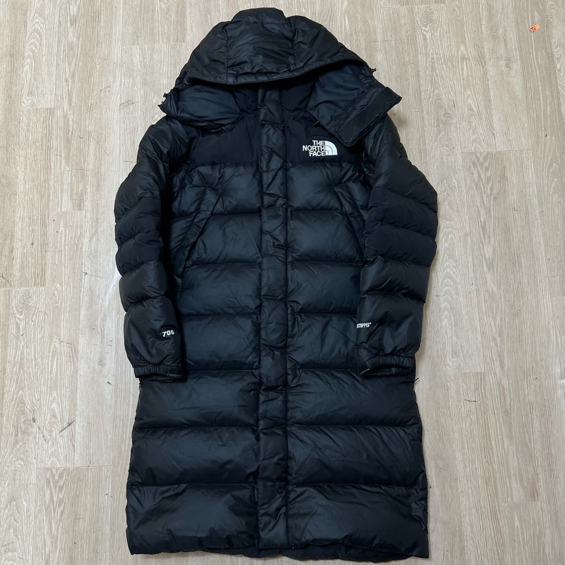 노스페이스 구스다운 윈드스토퍼 700 눕시 롱패딩 S/90  상품이미지1