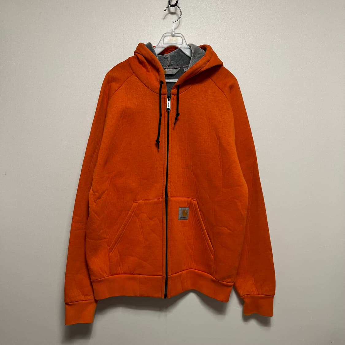 칼하트 오렌지 후드집업 상품이미지1