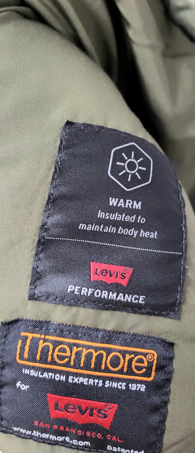 🔥 리바이스 Thermore 패딩 파카 S 상품이미지7