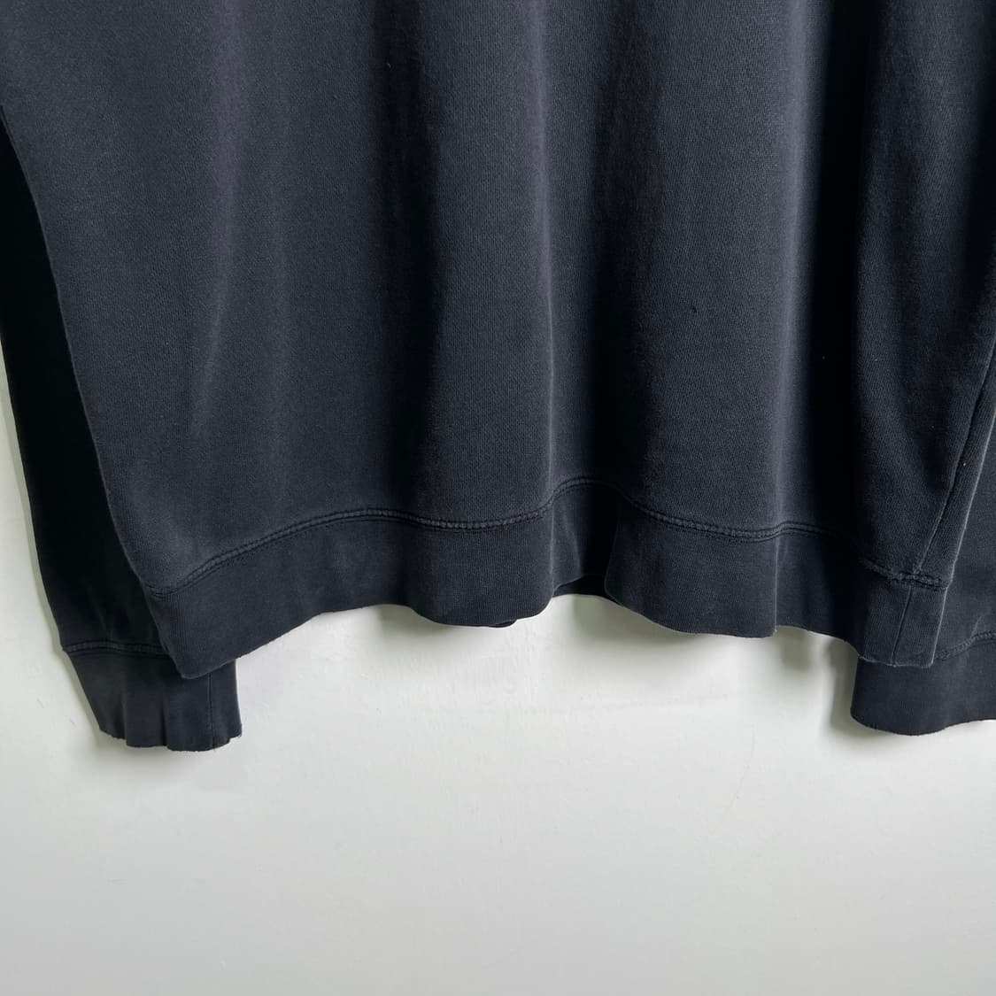 stussy 스투시 블랙 크루넥 맨투맨 XL 상품이미지5