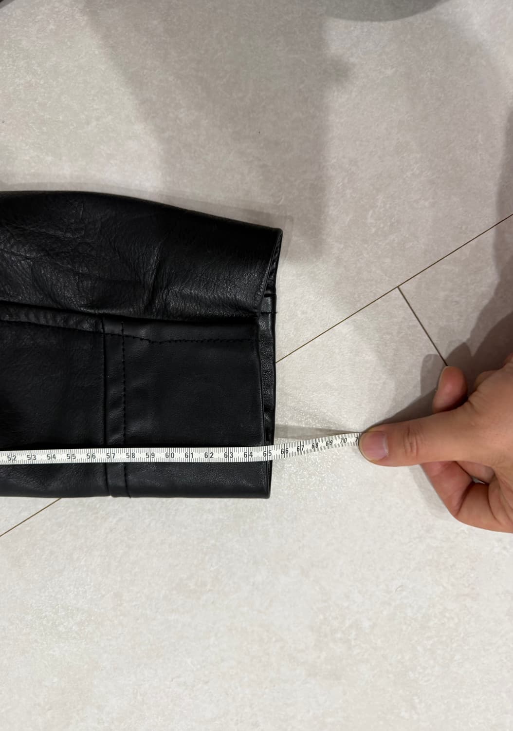 Gap 올드갭 블랙 레더 카코트 L 상품이미지5