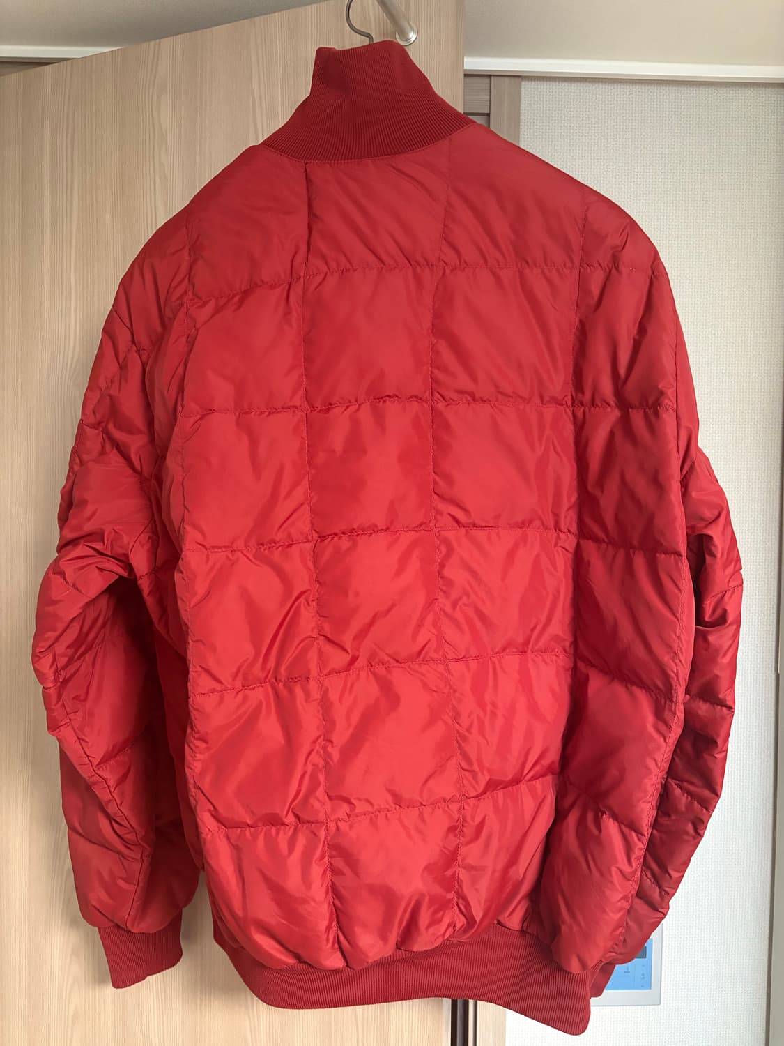 [XL] 80s 에디바우어 빈티지 구스다운 풀오버 레드 상품이미지3