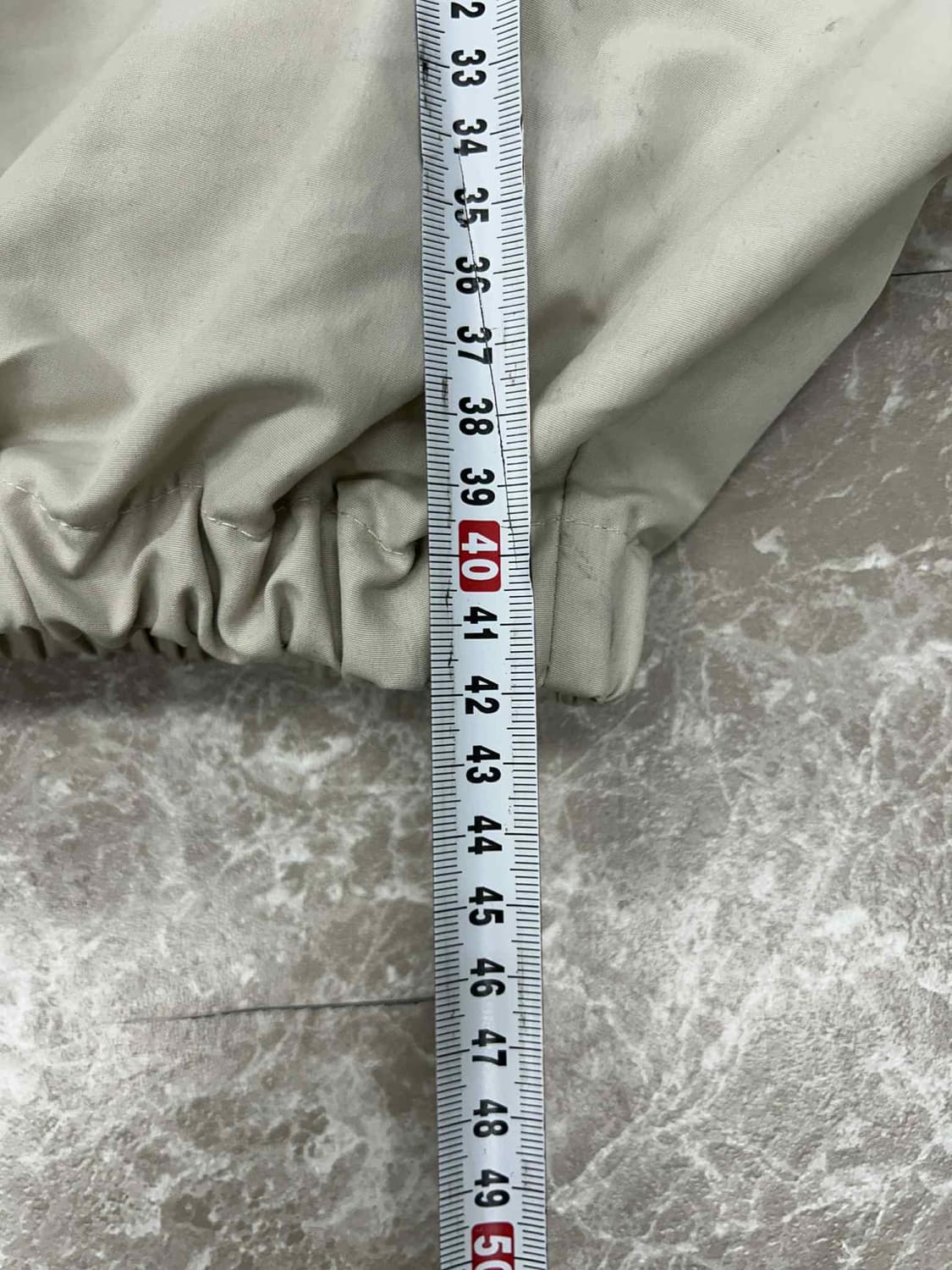 나이키 00s 솔로 스우시 베이지 리메이크 크롭 윈드브레이커 웜업(L) 상품이미지5