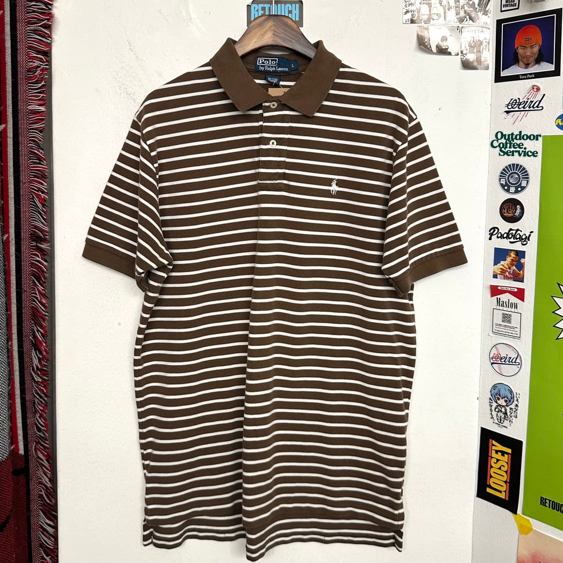 00’s 폴로 스트라이프 피케티 상품이미지1
