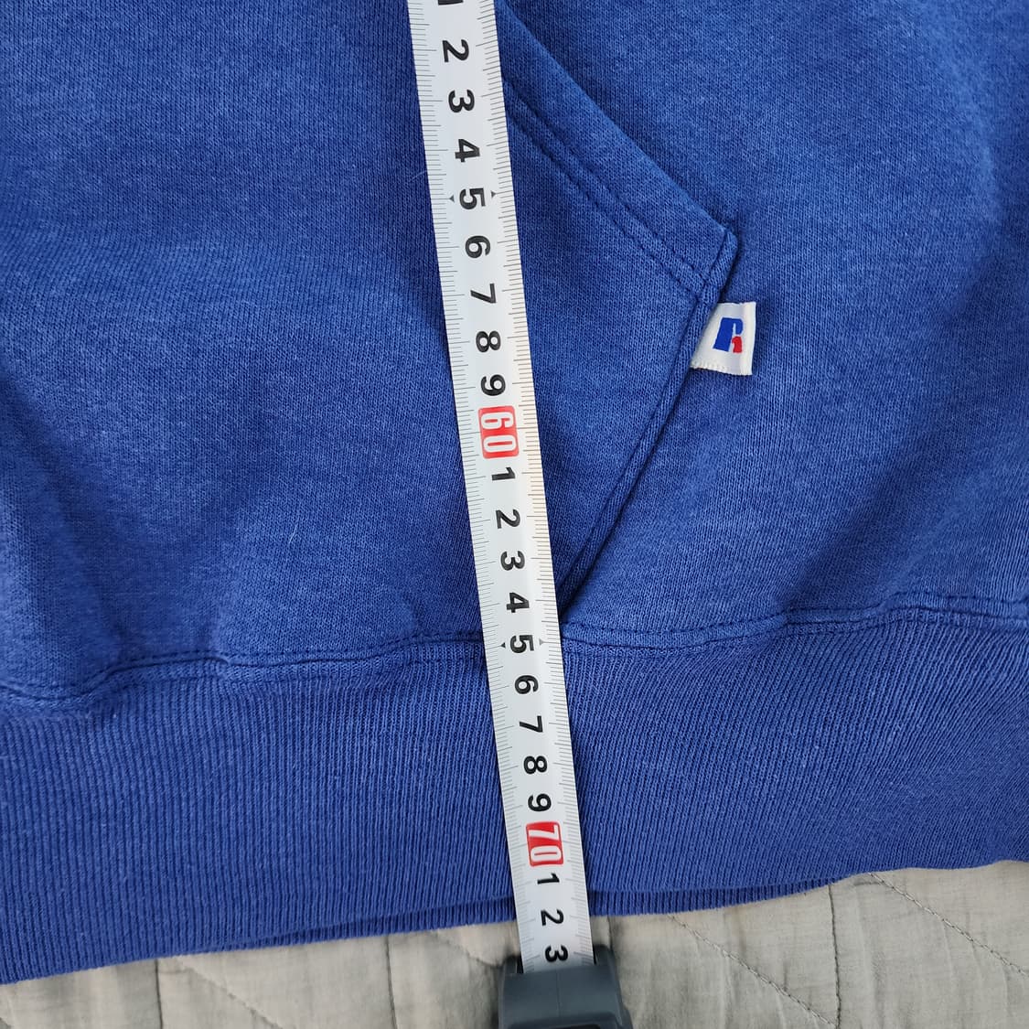 [XXXL] 90s 러셀 애슬레틱 페이디드 블루 후디 후드티 상품이미지8