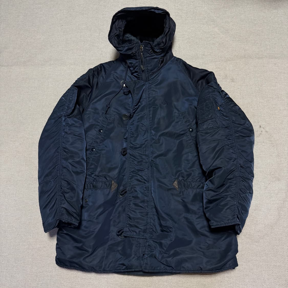 알파인더스트리 N-3B 후드 파카 상품이미지1