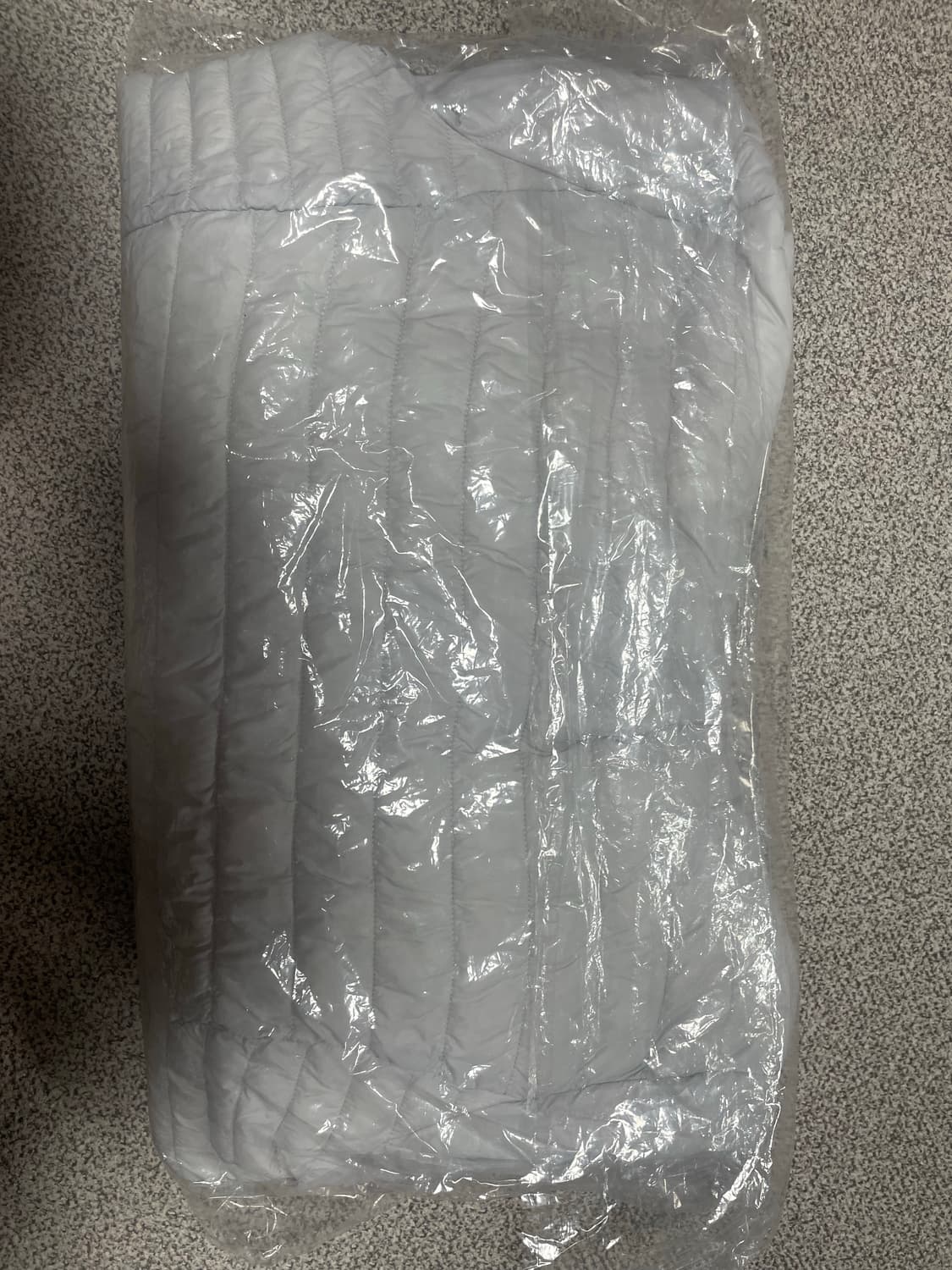 르아르 경량패딩 라이트그레이 L 상품이미지5