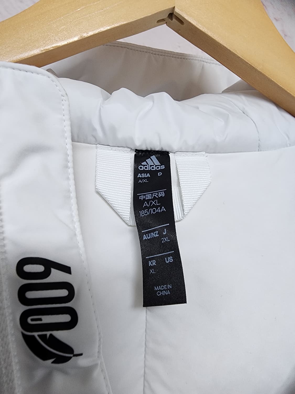 아디다스 3선 롱패딩 상품이미지5