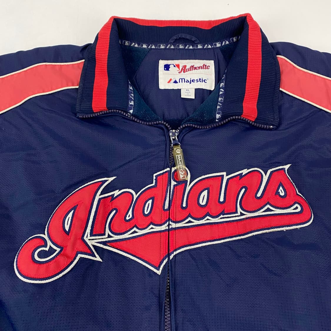 마제스틱 MLB 클래블랜드 인디언즈 립스탑 덕아웃 자켓 (105) 상품이미지3
