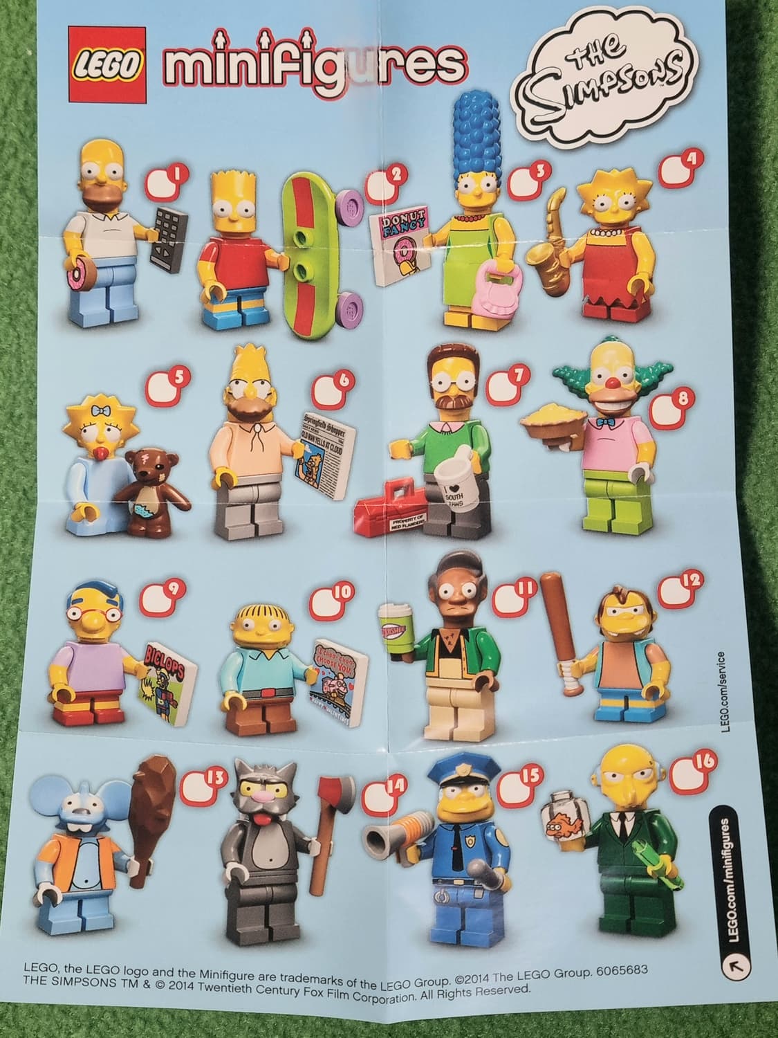 심슨 레고 1 미피 상품이미지1