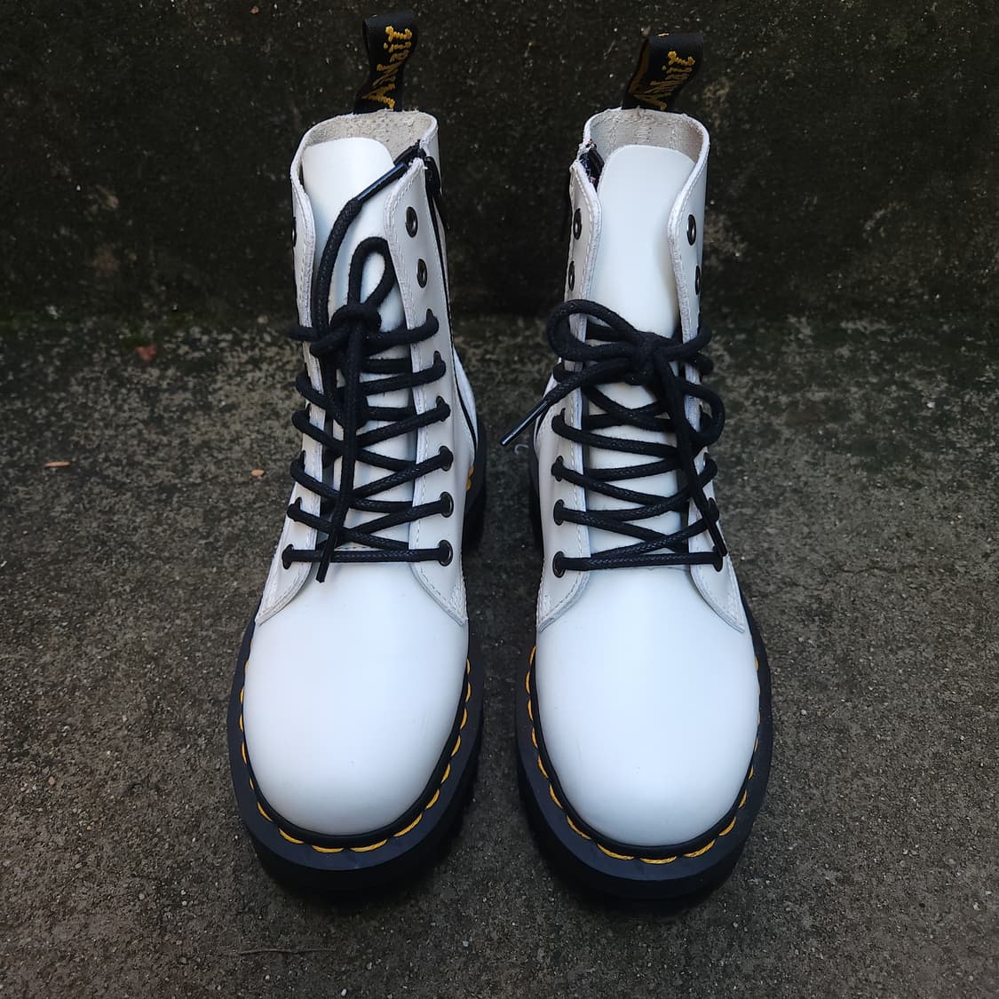 [3UK] 닥터마틴 JADON 화이트 부츠 상품이미지2