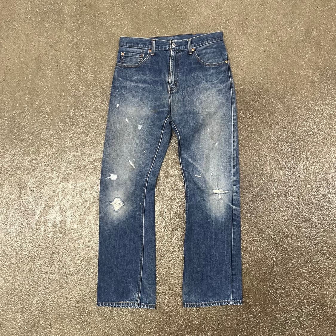 리바이스517 데미지 데님 부츠컷 (32“) 상품이미지2