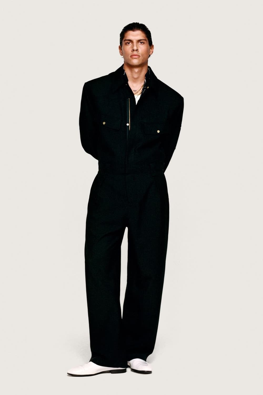 [L-XL]자라 윌리차바리아 점프수트 블랙 상품이미지1