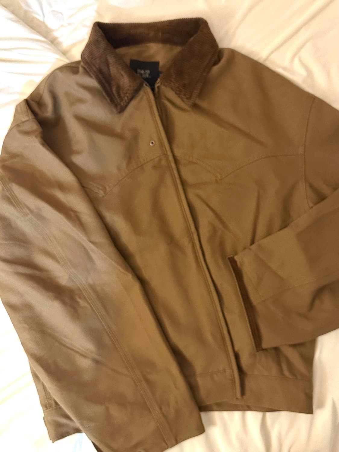 VTG 웨스턴 블루종 자켓 브라운 상품이미지2