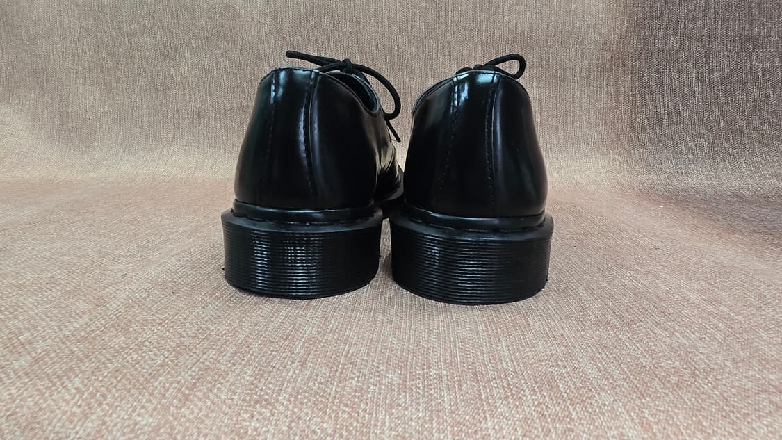 
닥터마틴 미착용 275mm- 1461 모노 3홀 블랙 가죽 구두 상품이미지5