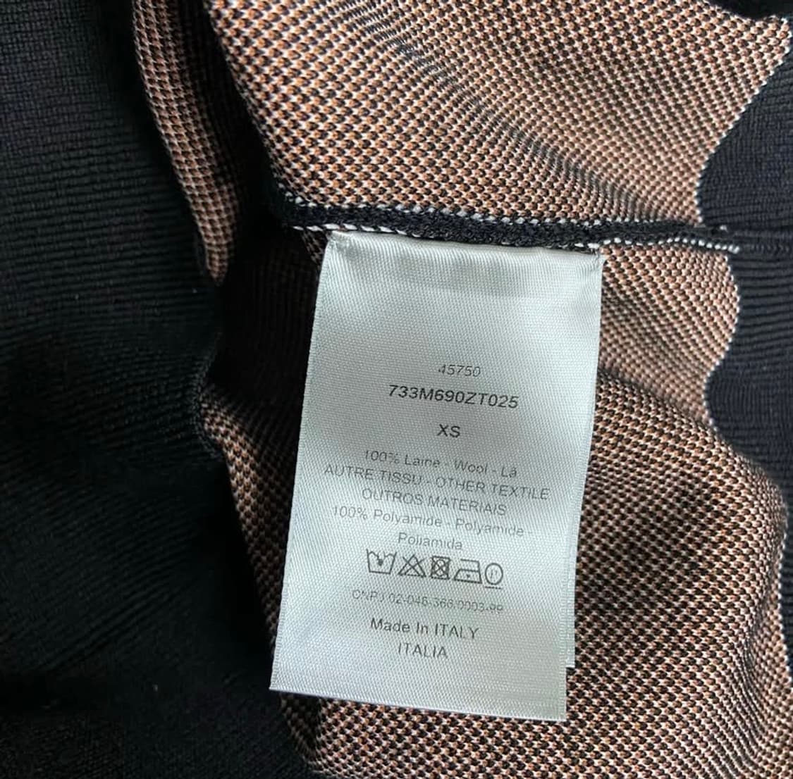 [XS] 디올 옴므 FW17 터틀넥 니트 크리스반아쉐 상품이미지10