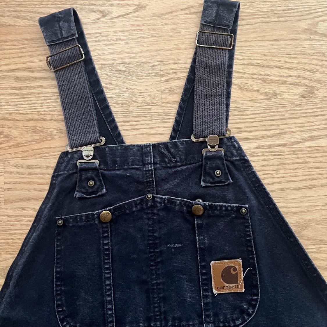 [CARHARTT] 칼하트 미드나잇 블루 오버롤 상품이미지3