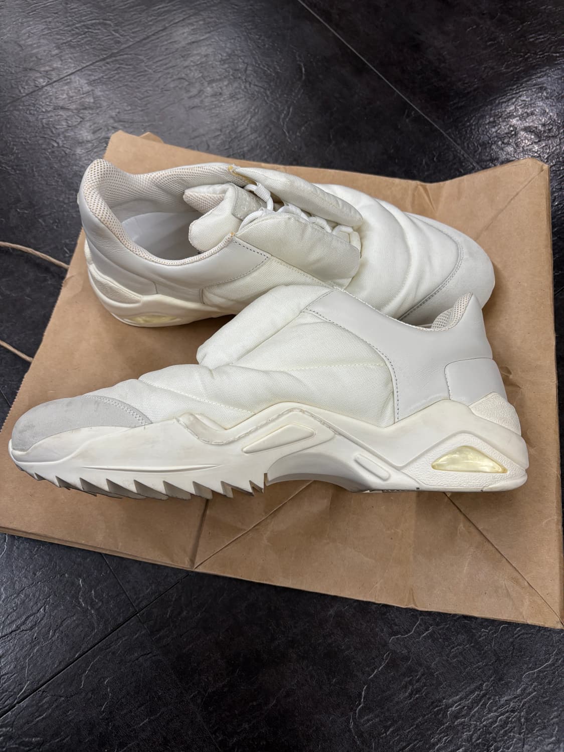 (45) 메종 마르지엘라 푸퍼 로우탑 스니커즈 상품이미지5