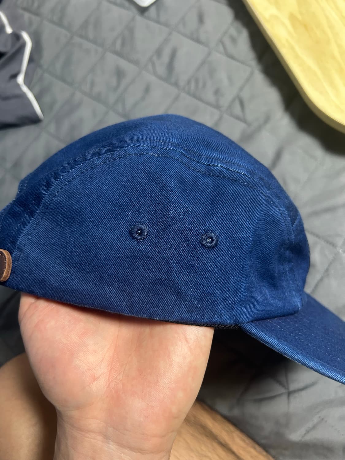 슈프림 워시드 치노 트윌 캠프캡 인디고 25ss 상품이미지4