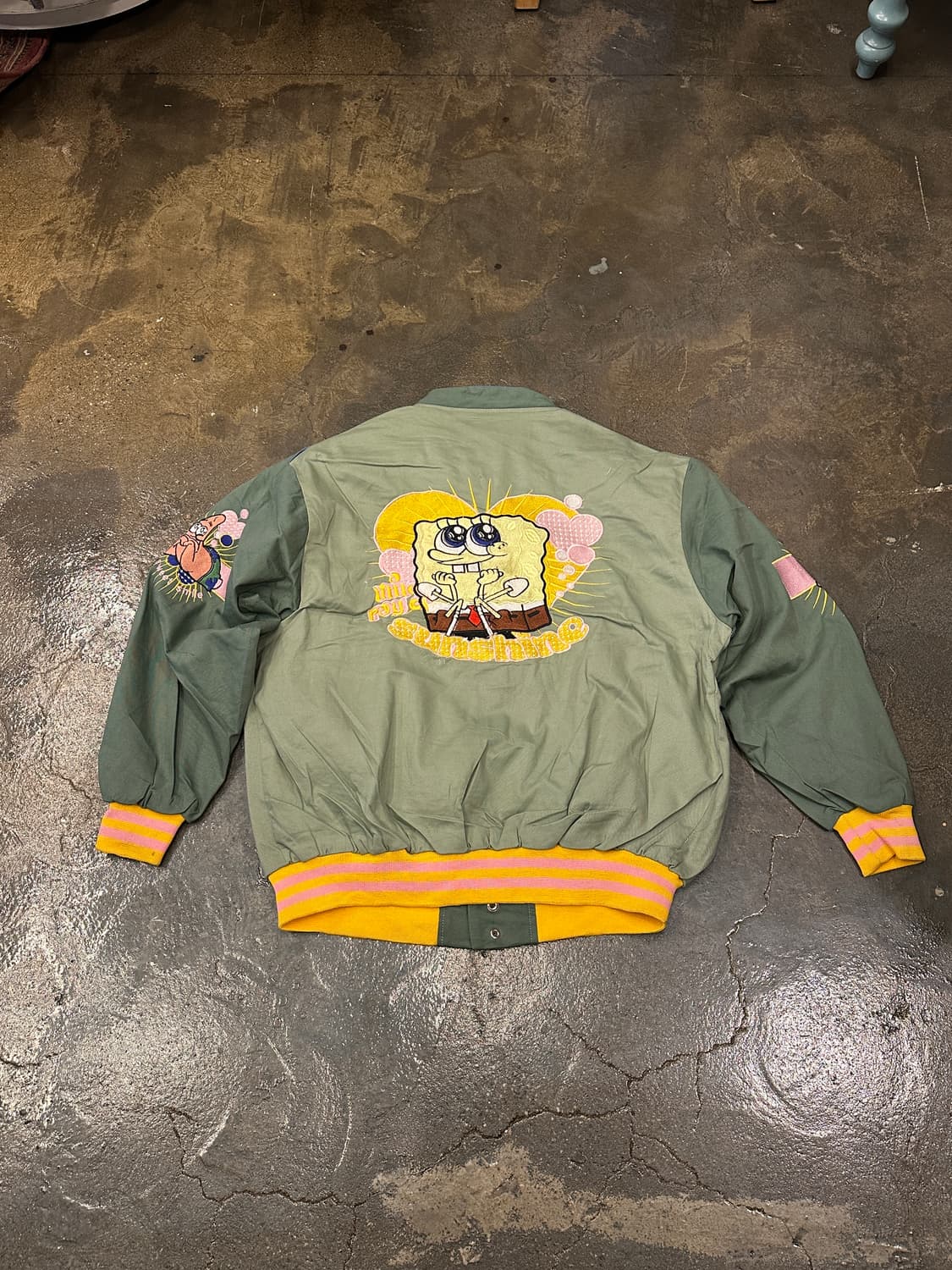 Spongebob 스폰지밥 봄버 자켓 L 상품이미지2