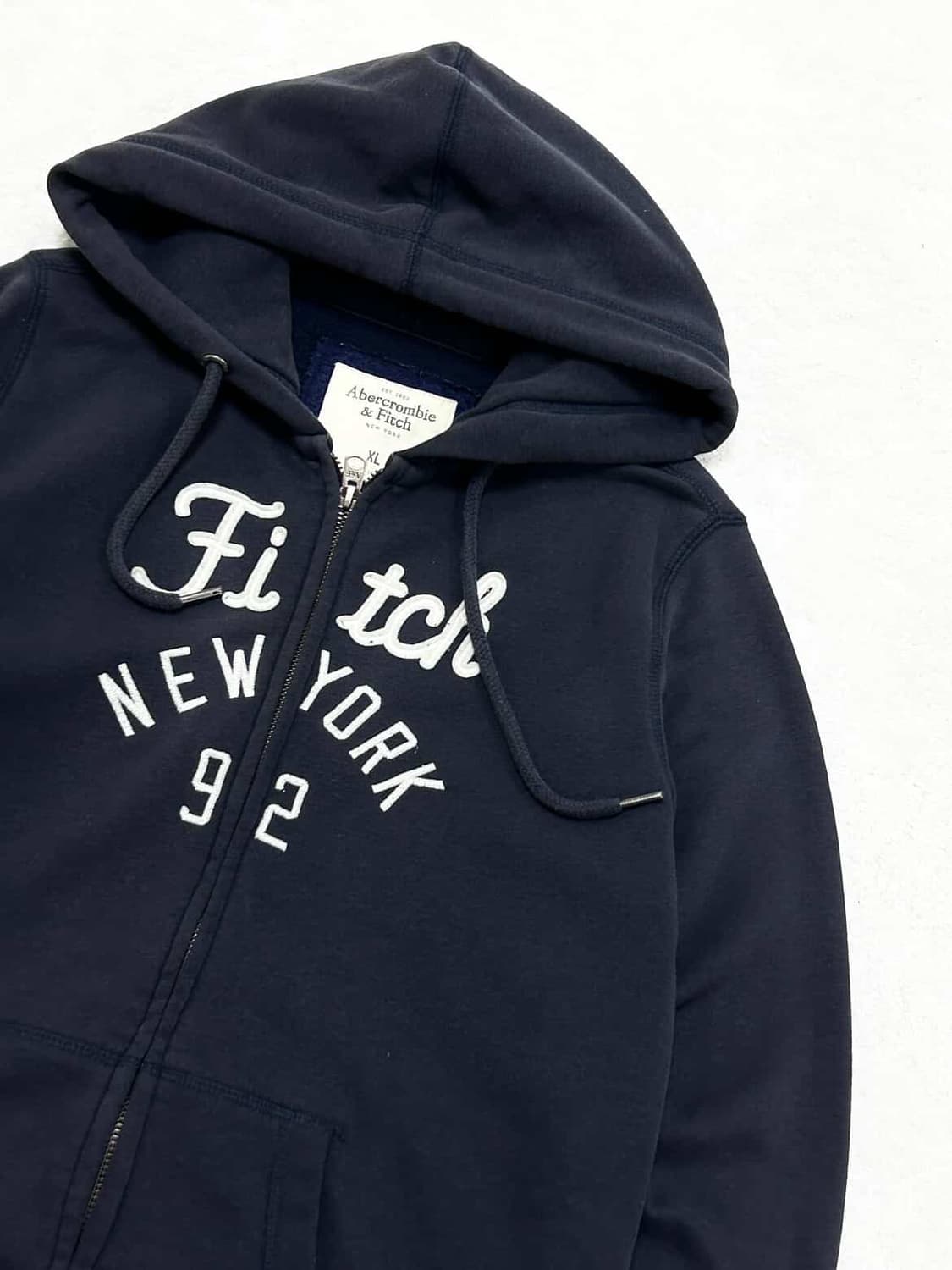 아베크롬비 글리터로고 네이비 후드집업 상품이미지7