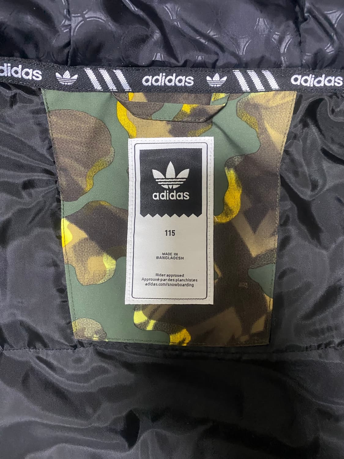 아디다스 카모 보드복 자켓 상품이미지5