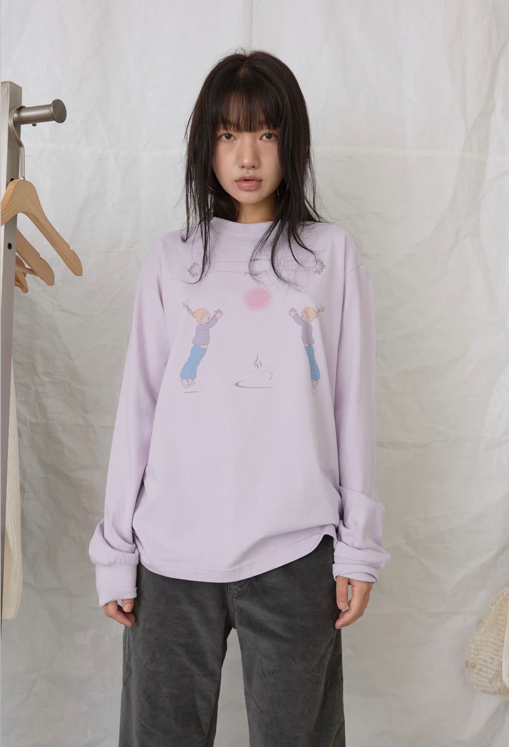 영마일웨어 sunny game long sleeve_violet 택 O 상품이미지2