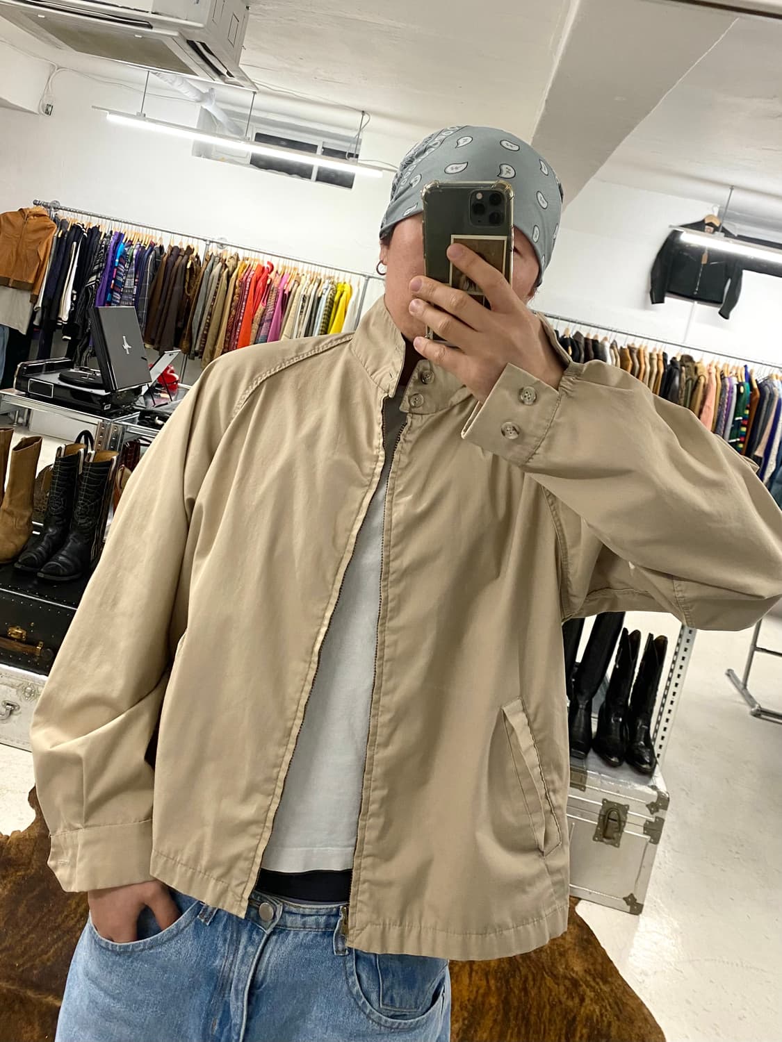 60~70's LONDON FOG harrington jacket 상품이미지2
