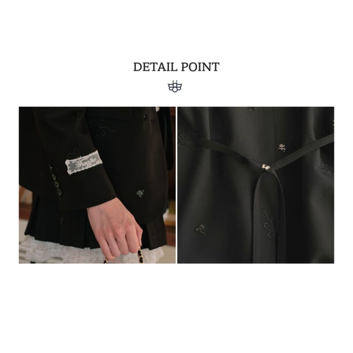 쎄무아듀 Cest_Sequin embroidery suit jacket 상품이미지7