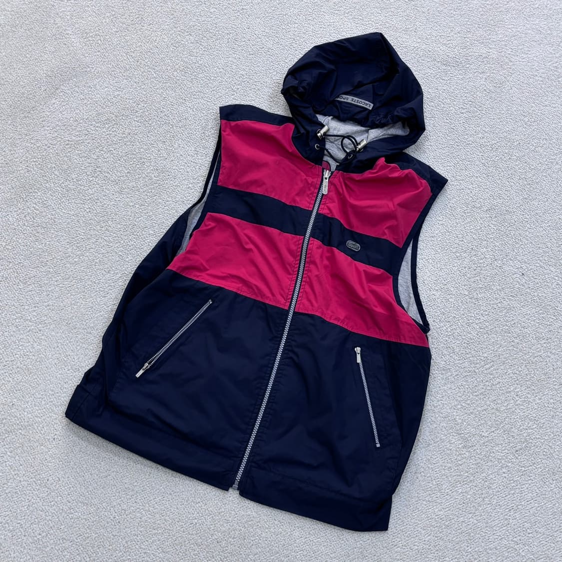 95 라코스테 리버시블 후드 조끼 0420E 상품이미지1
