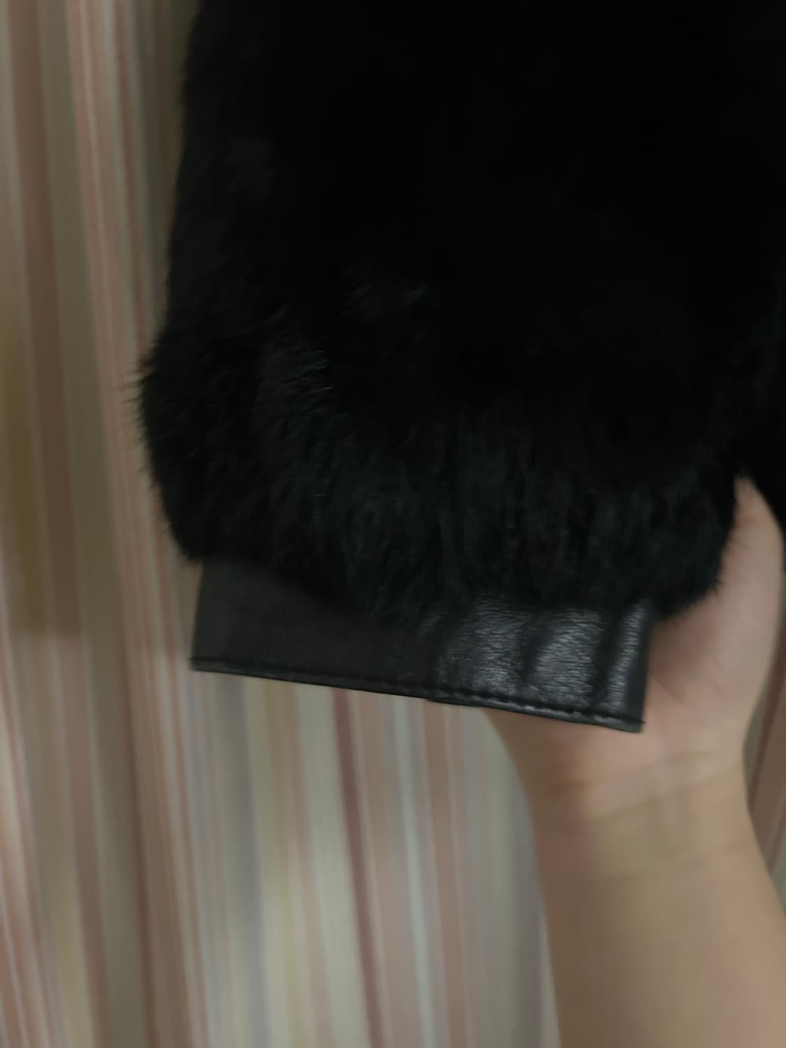 토끼털 퍼자켓 퍼집업 상품이미지2