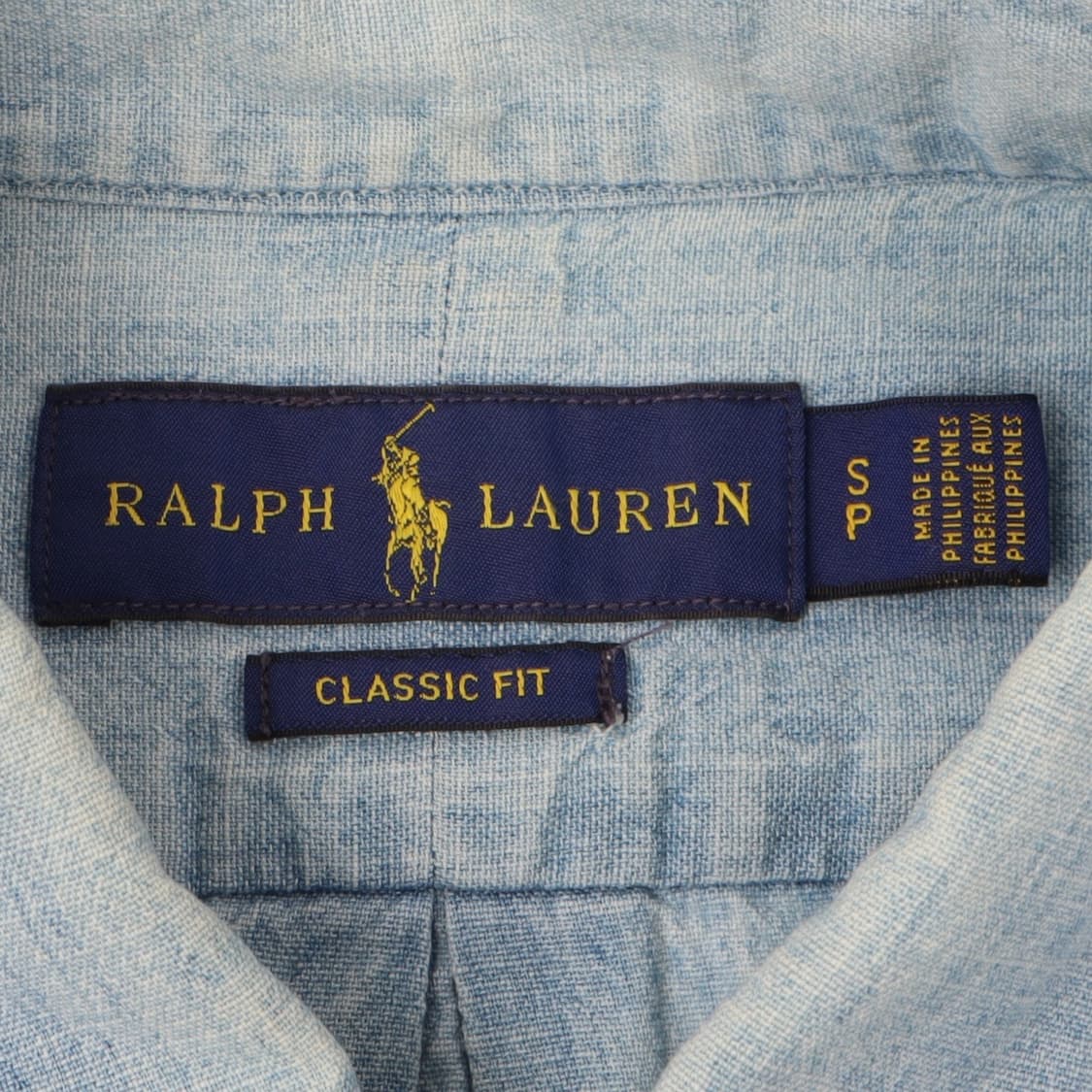폴로 랄프로렌 데님 샴브레이 멀티포니 셔츠 상품이미지8