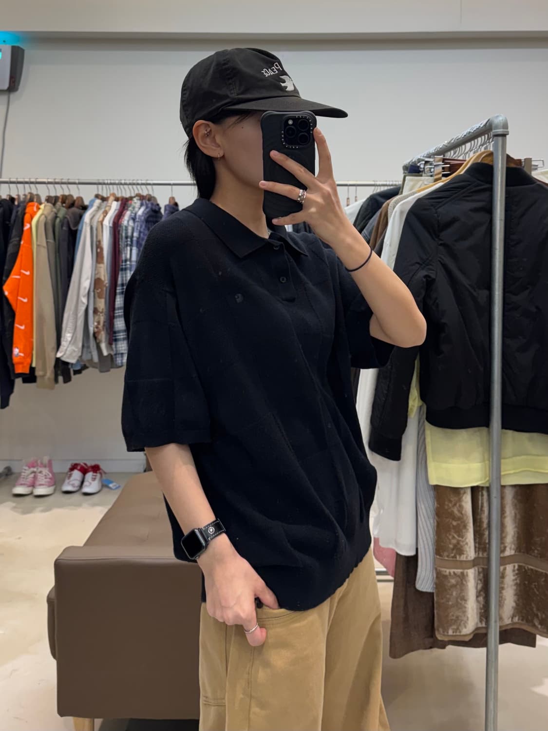 칼하트 wip 체커 폴로 반팔 상품이미지7