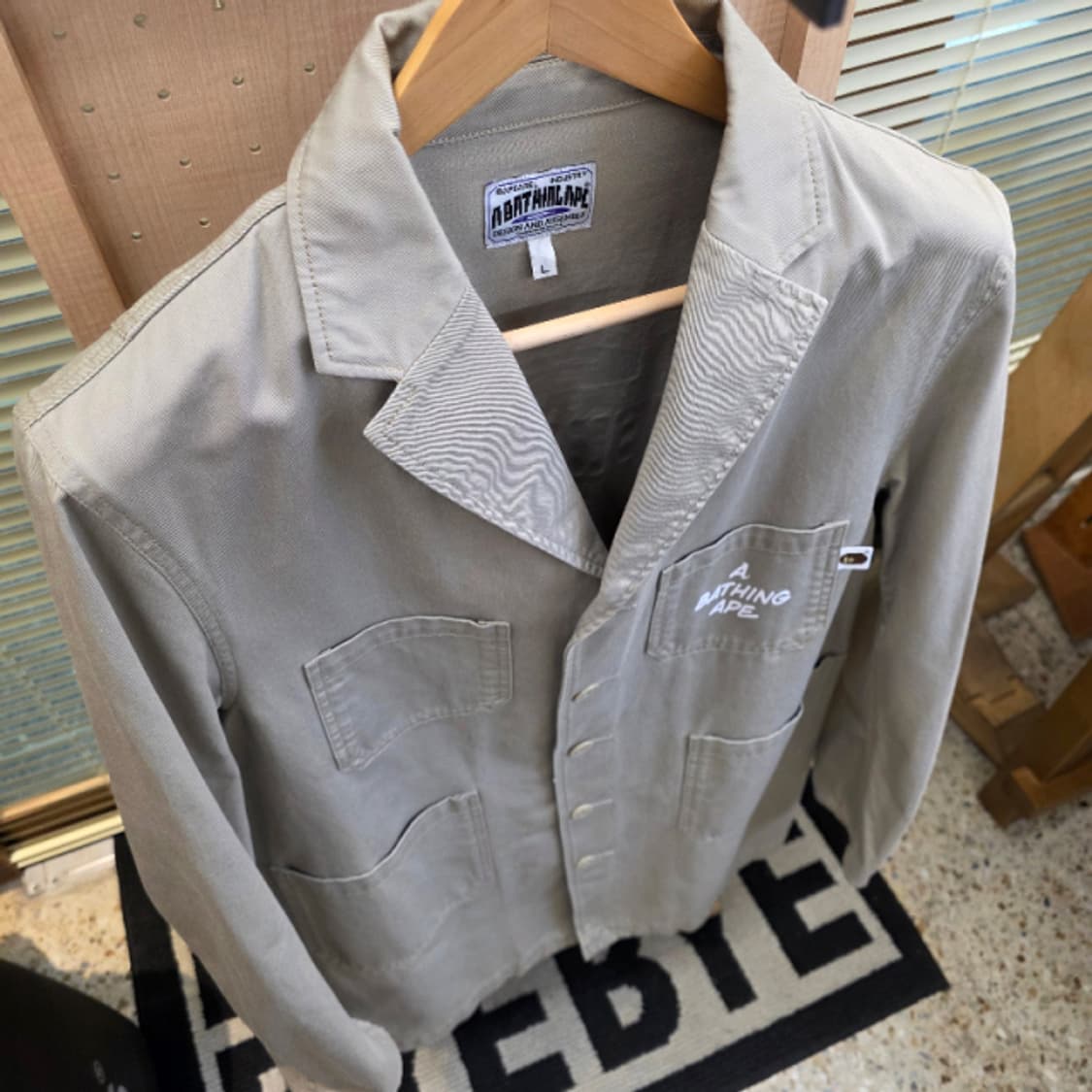 A BATHING APE 백로고 엔지니어 코트 상품이미지4