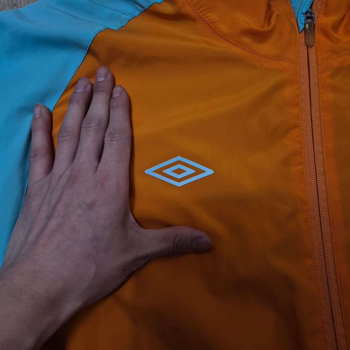 엄브로 배색 바람막이 집업자켓 XL(105) 상품이미지4