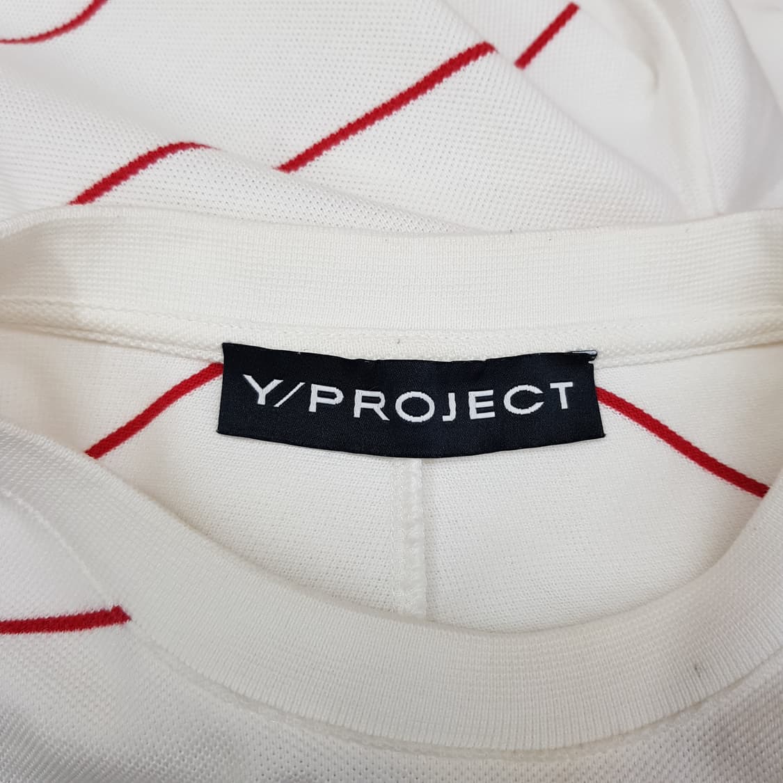 Y/PROJECT 스트라이프 숄더 디테일 롱슬리브 티셔츠 상품이미지6