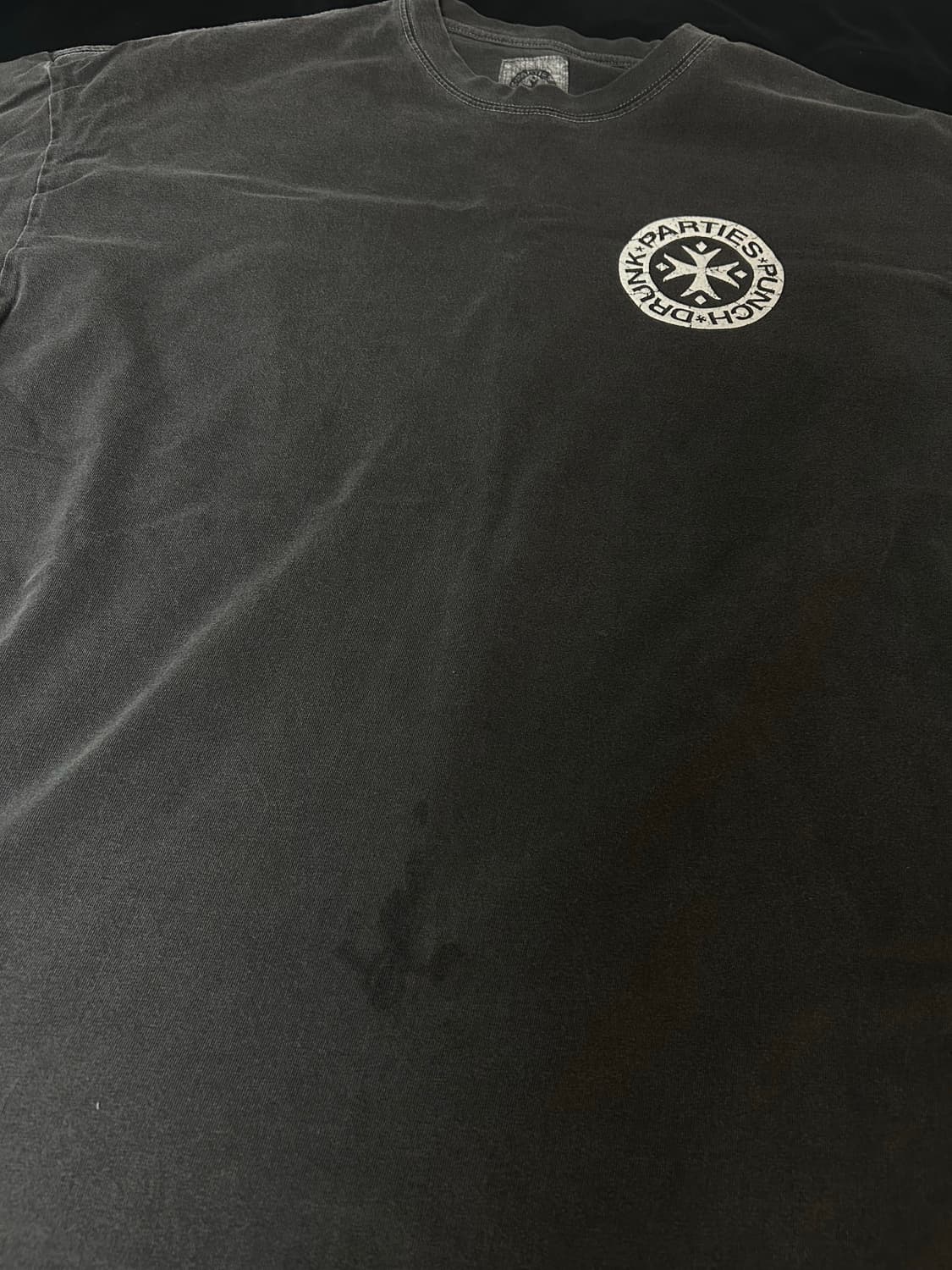  Hurt Logo Garment Dyed Tee 상품이미지3