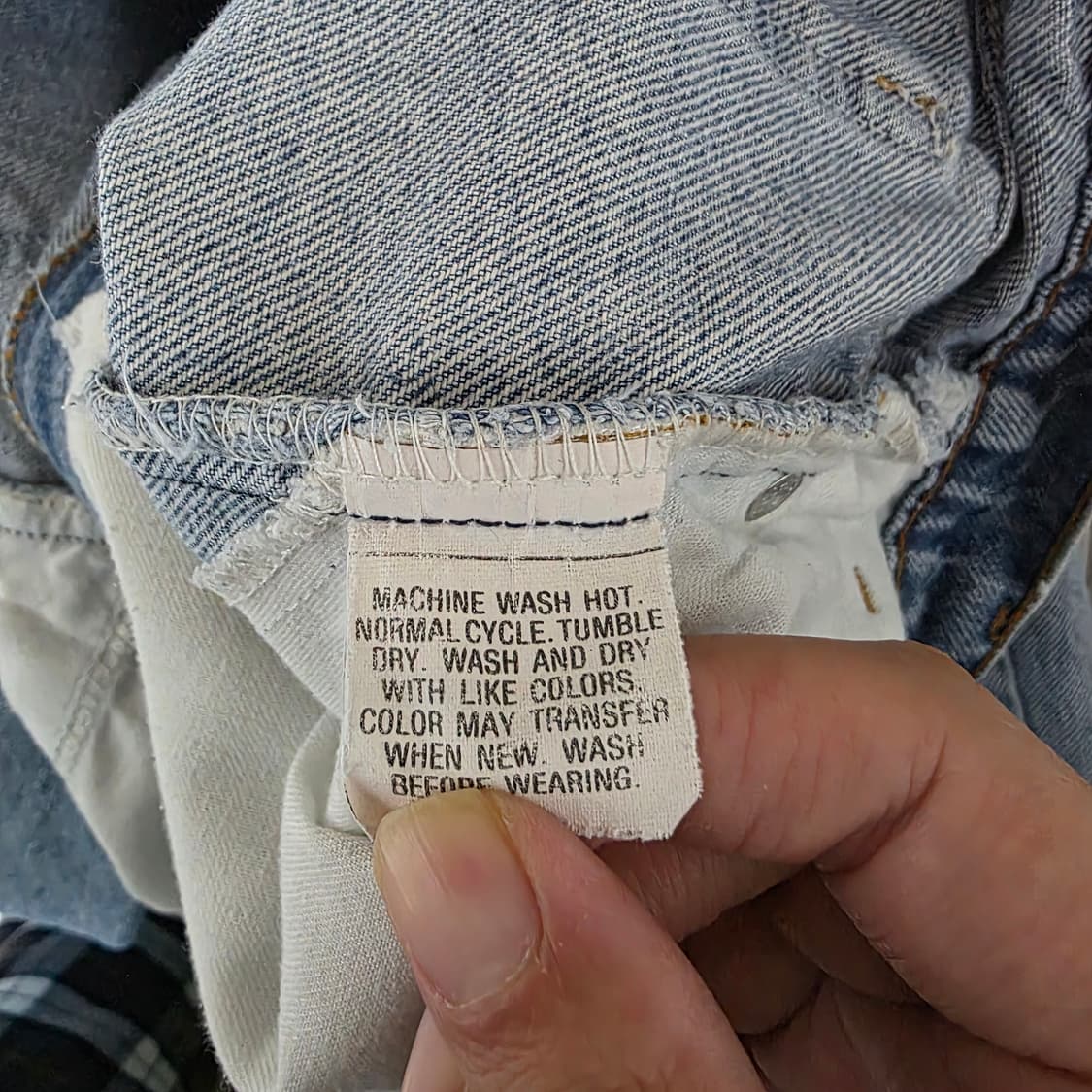 [40X32] 80s 빈티지 리바이스 517 부츠컷 데님 연청5 오렌지탭 상품이미지8