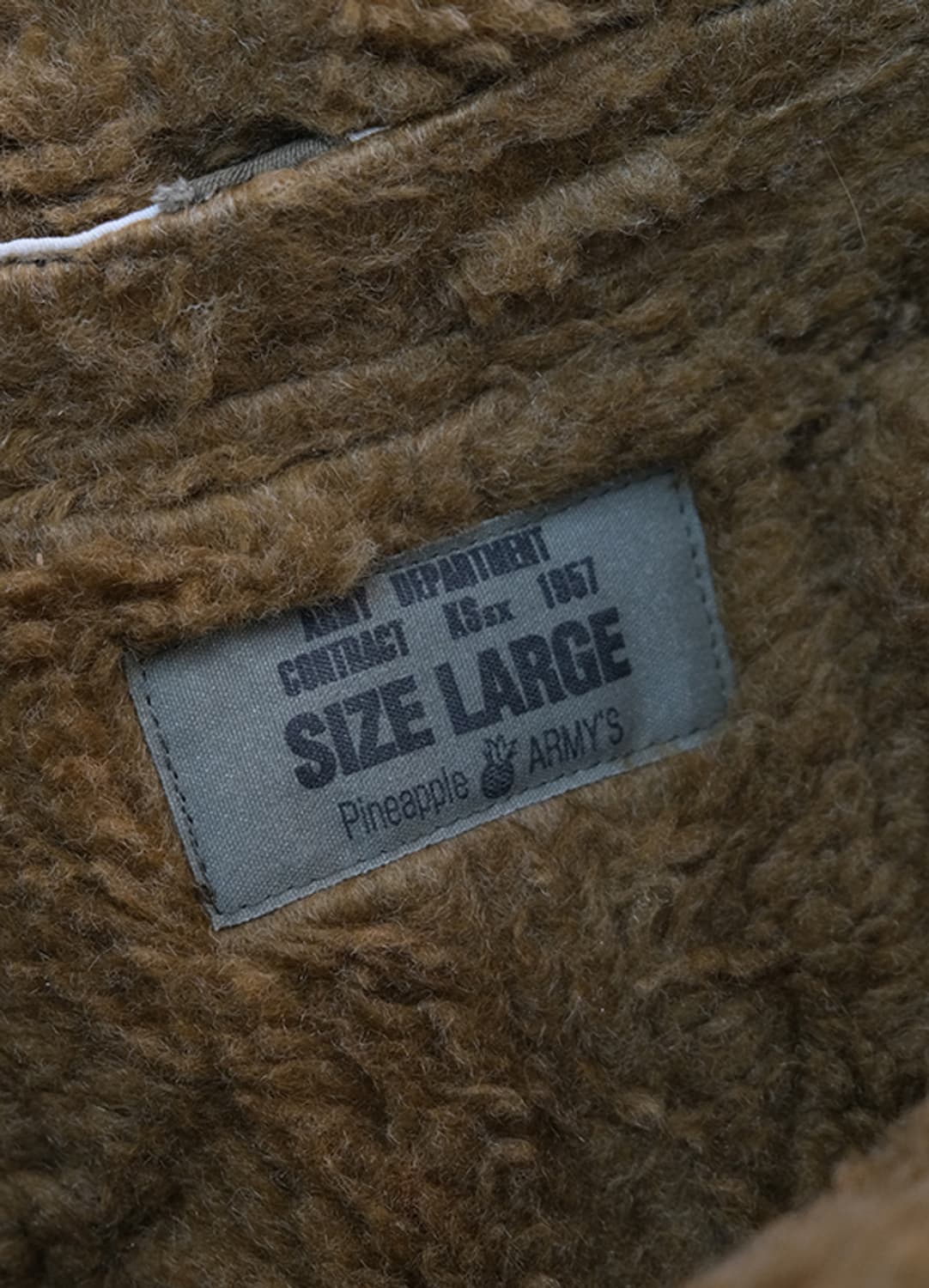 파인애플 밀리터리 점퍼 상품이미지7