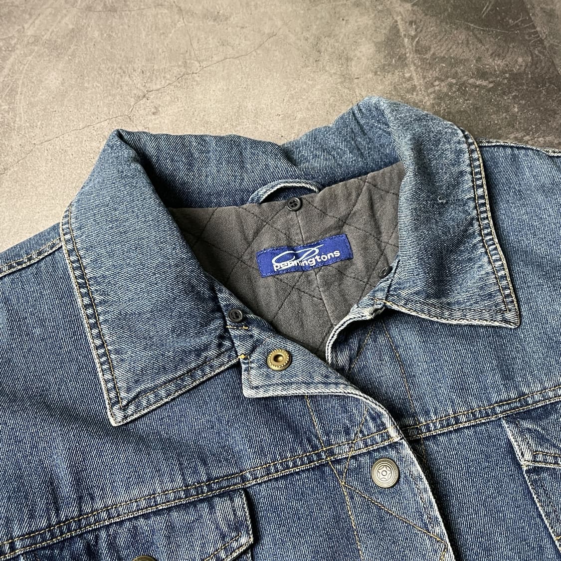 PENNINGTON'S 빈티지 데님 다운버튼 코튼 자켓 상품이미지2