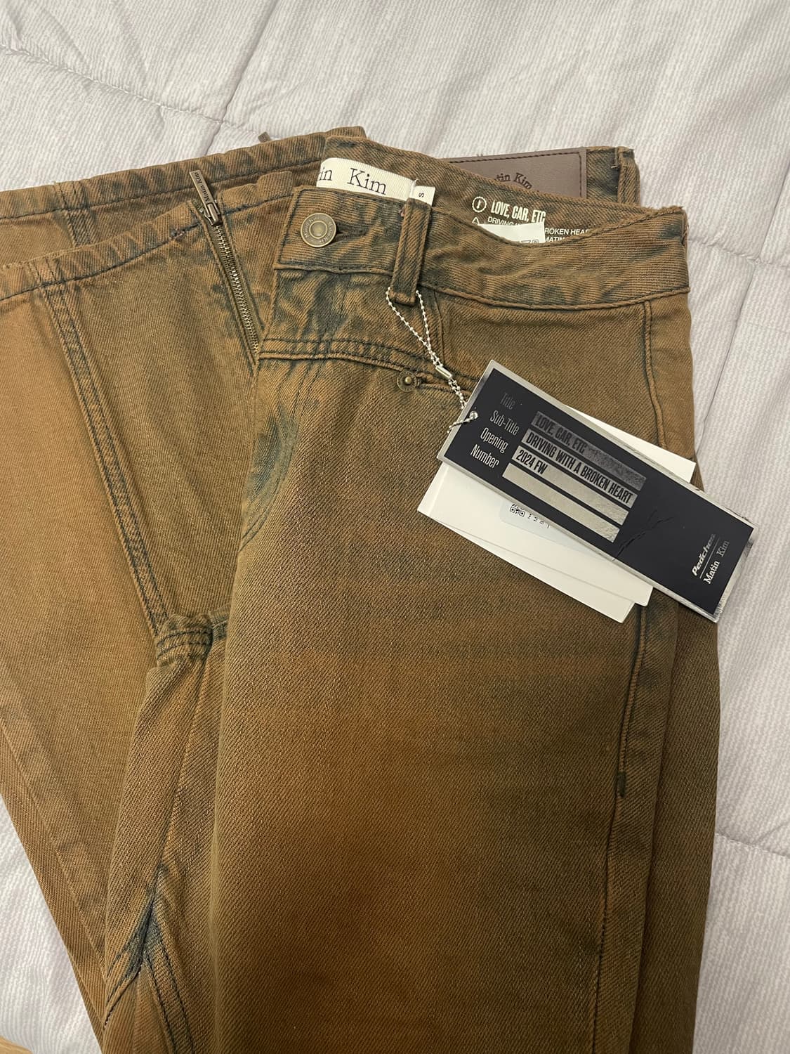 마뗑킴 x 피치스 바지 상품이미지2