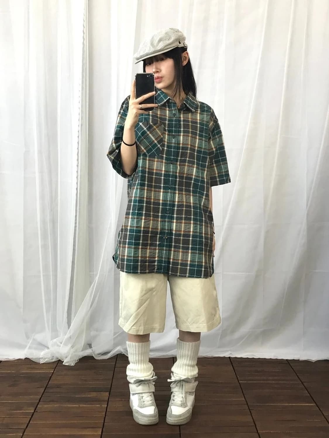The North Face Plaid S/S Shirt 상품이미지1