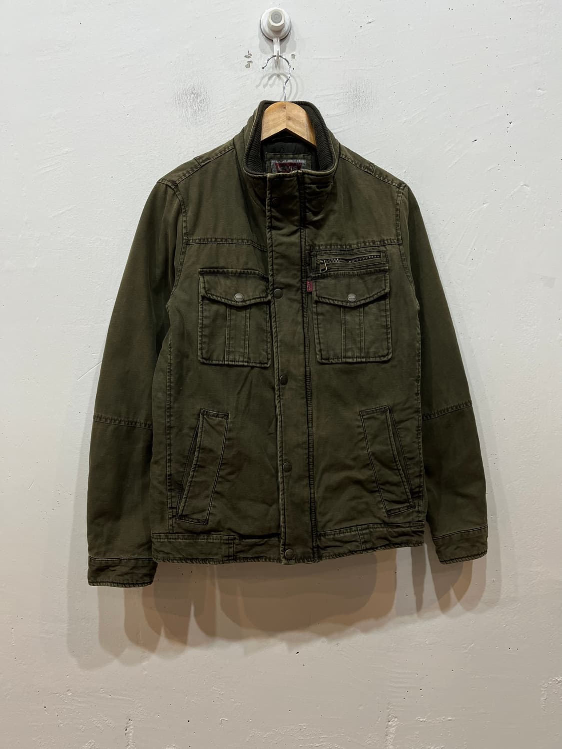 리바이스 이너퀼팅 워시드 필드자켓 S 상품이미지1