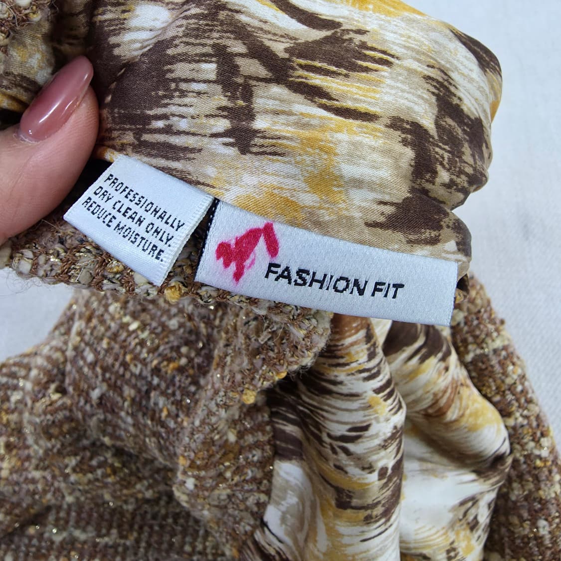 [10] 센존 니트 트위드 H스커트 치마 1231J 상품이미지5