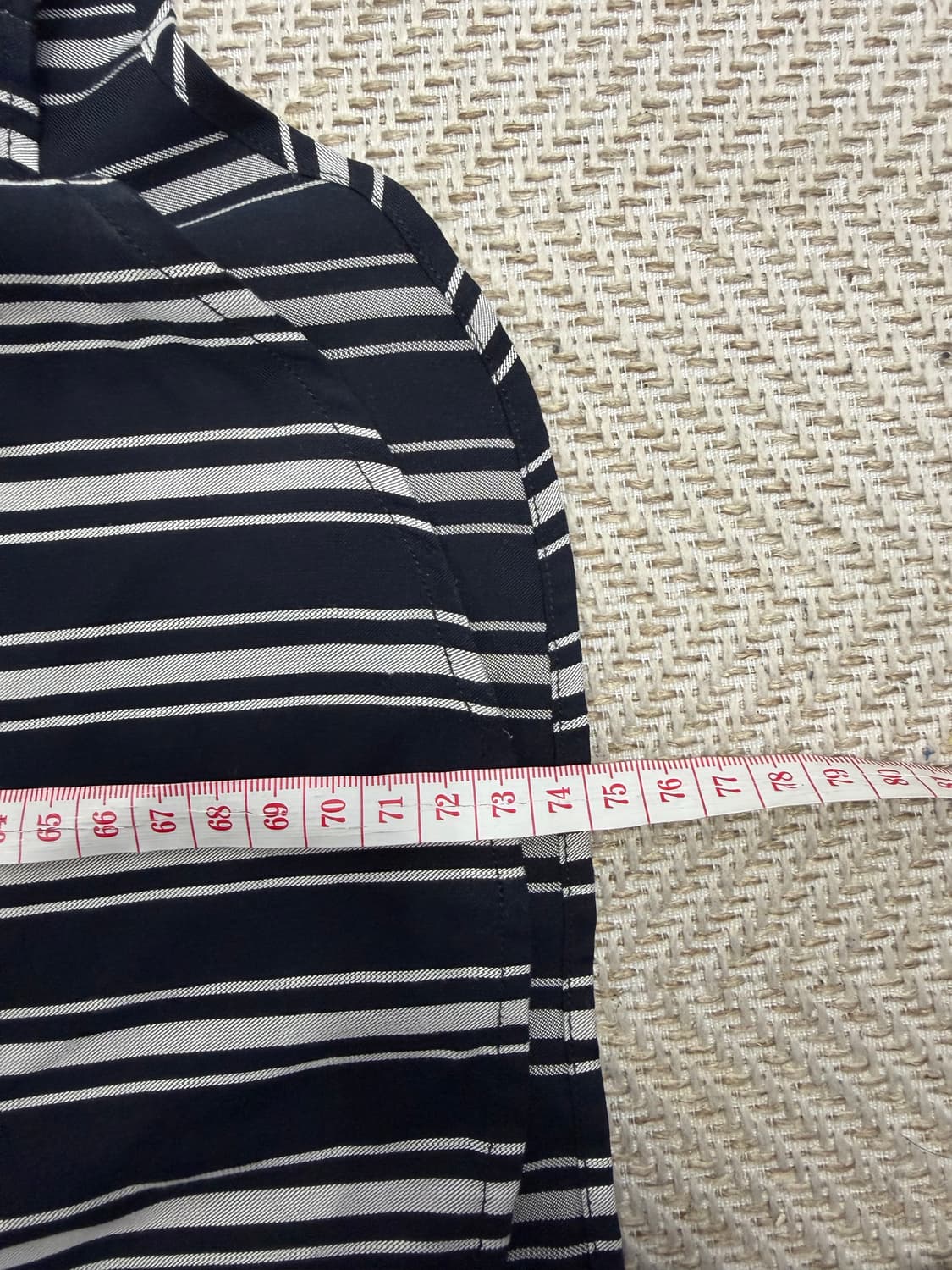 정품) 산드로옴므 신형 스트라이프 셔츠 L 상품이미지10