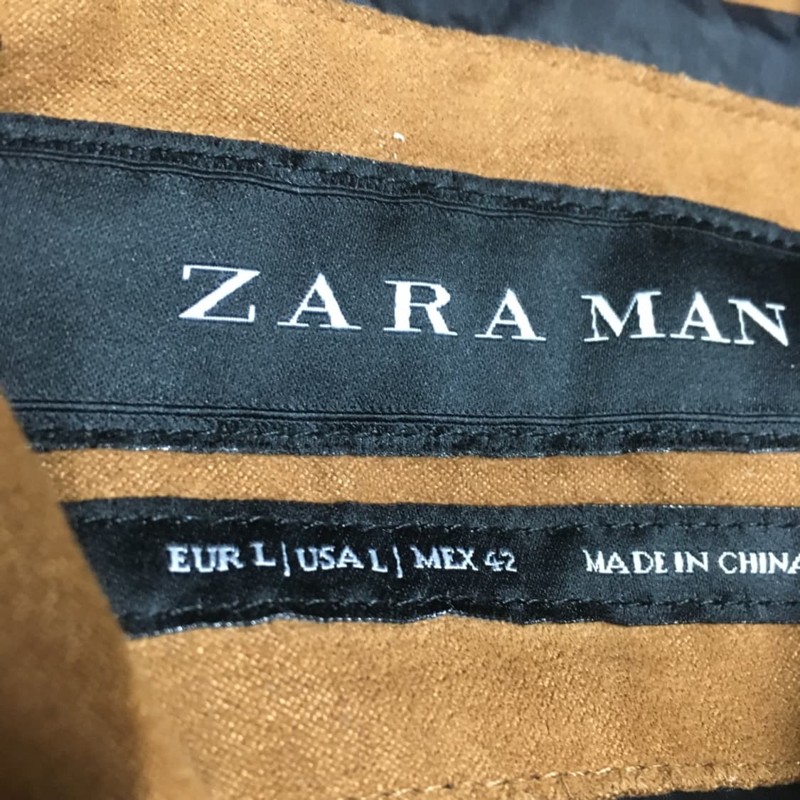 자라 스웨이드 자켓 DD16 상품이미지2