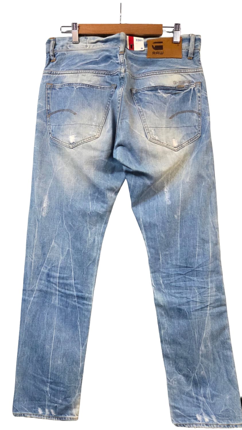 G-Star Raw 3301 데님 워싱진(W33/L32) 상품이미지2