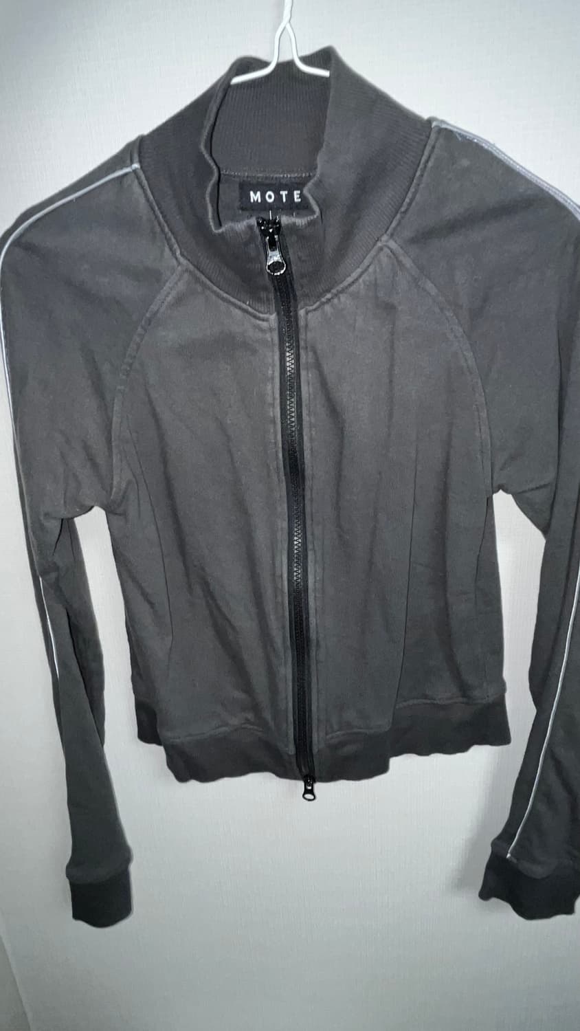 Motel Rocks 져지 크롭 집업 상품이미지1